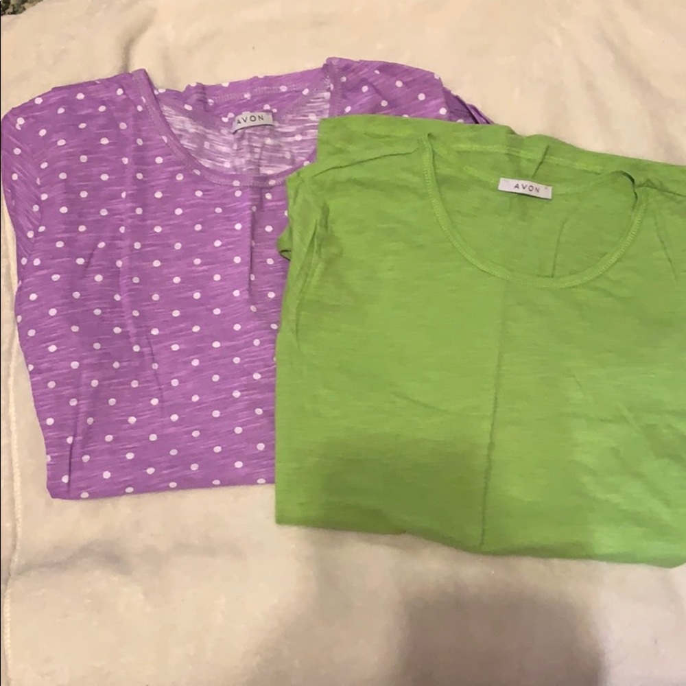 T-shirts from Avon